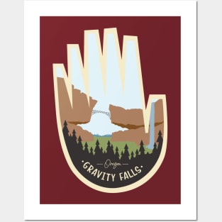 Gravity Falls Oregon Posters and Art